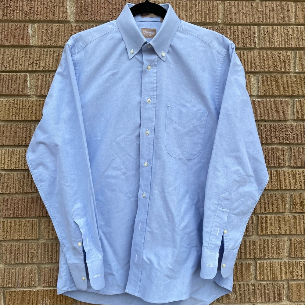 BRAND NEW Gitman Brothers Cambridge Oxford Shirt